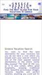 Mobile Screenshot of greecevacationsearch.com